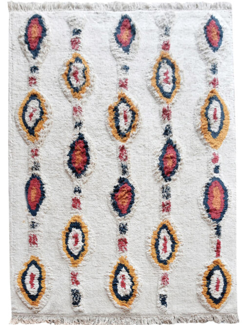 Tapis Dorrigo Ivoire/Multi Coton