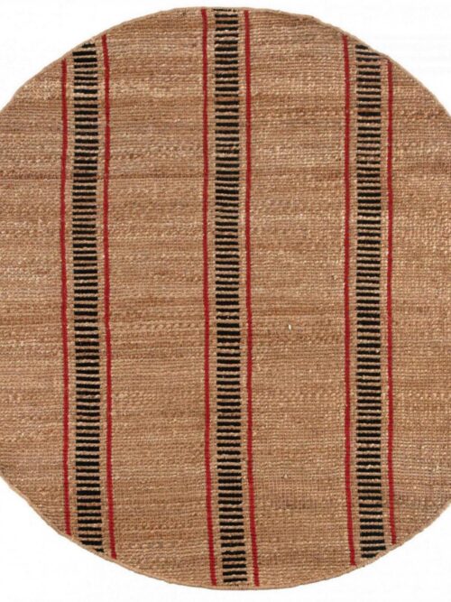 Tapis Eden Groseille Jute