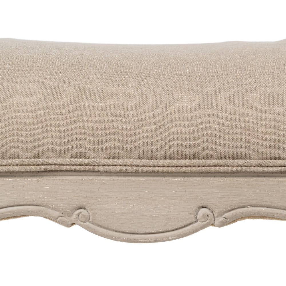 Banquette Gris Bois Manguier Ixia 137cm – Image 4