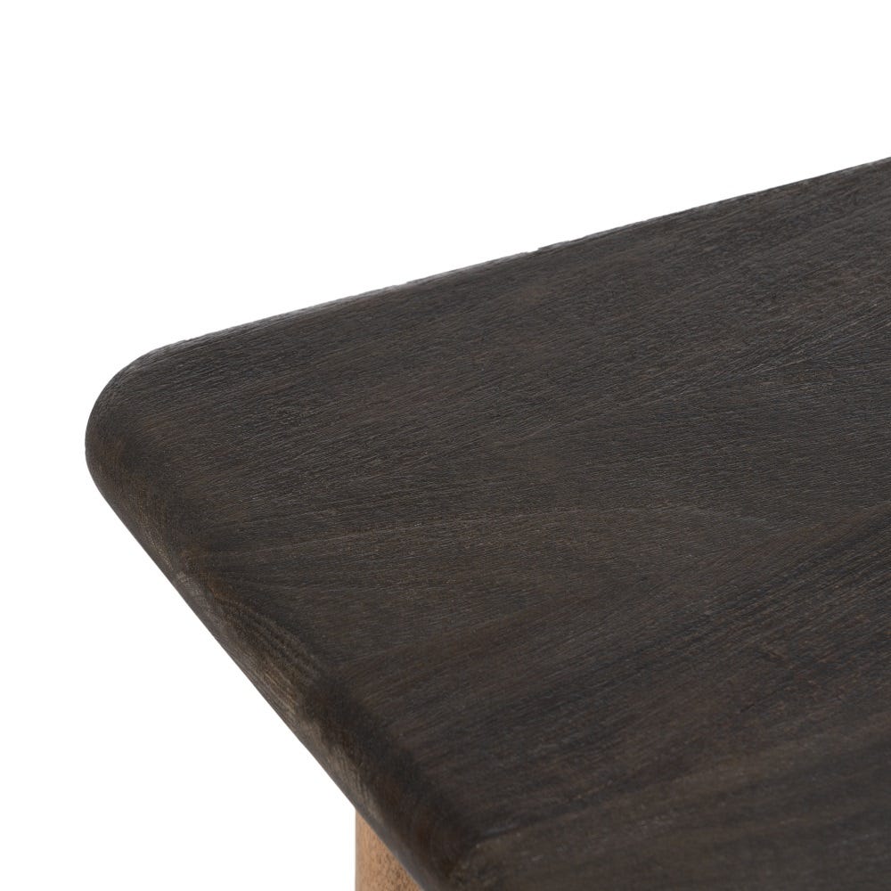 Table Basse Marron Bois De Manguier Ixia 120cm – Image 2