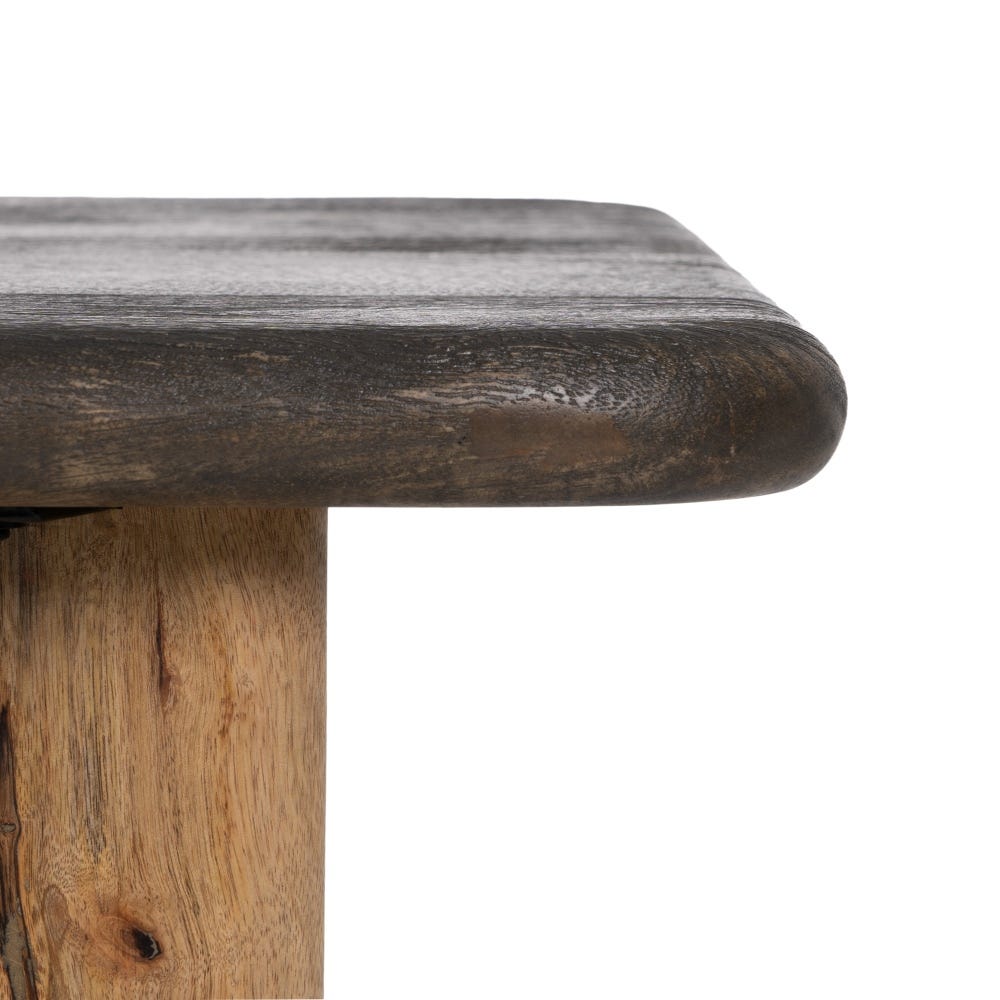 Table Basse Marron Bois De Manguier Ixia 120cm – Image 4