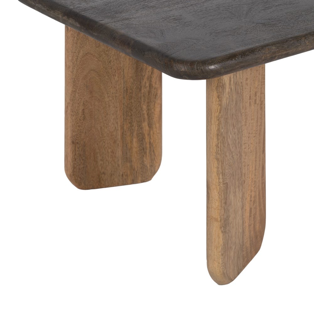 Table Basse Marron Bois De Manguier Ixia 120cm – Image 5