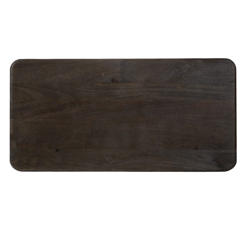 Table Basse Marron Bois De Manguier Ixia 120cm – Image 7