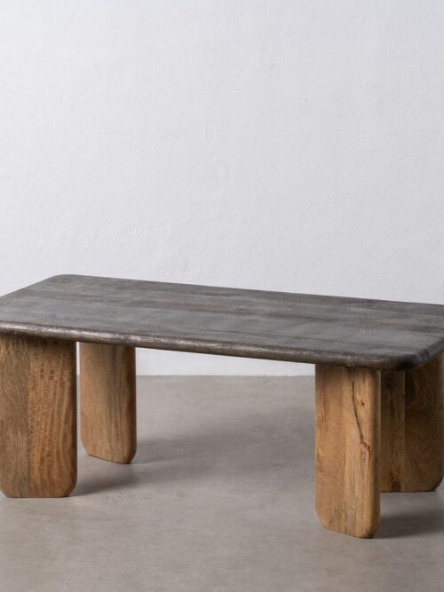Table Basse Marron Bois De Manguier Ixia 120cm