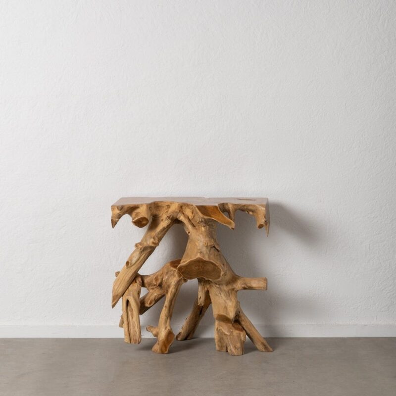 Console Marron Teck Massif Ixia 80cm