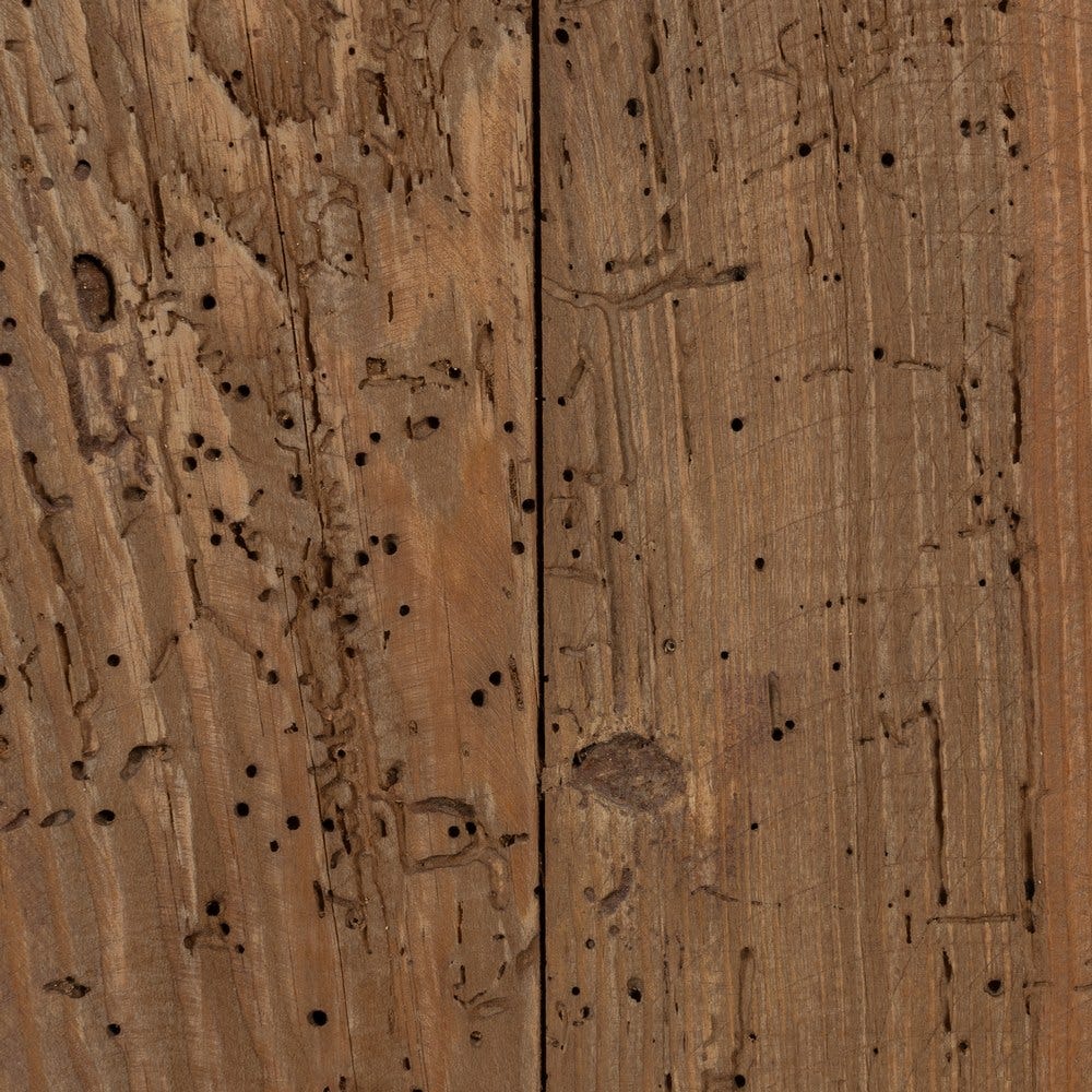 Armoire Naturel Bois De Pin Recyclé Ixia 130cm – Image 8