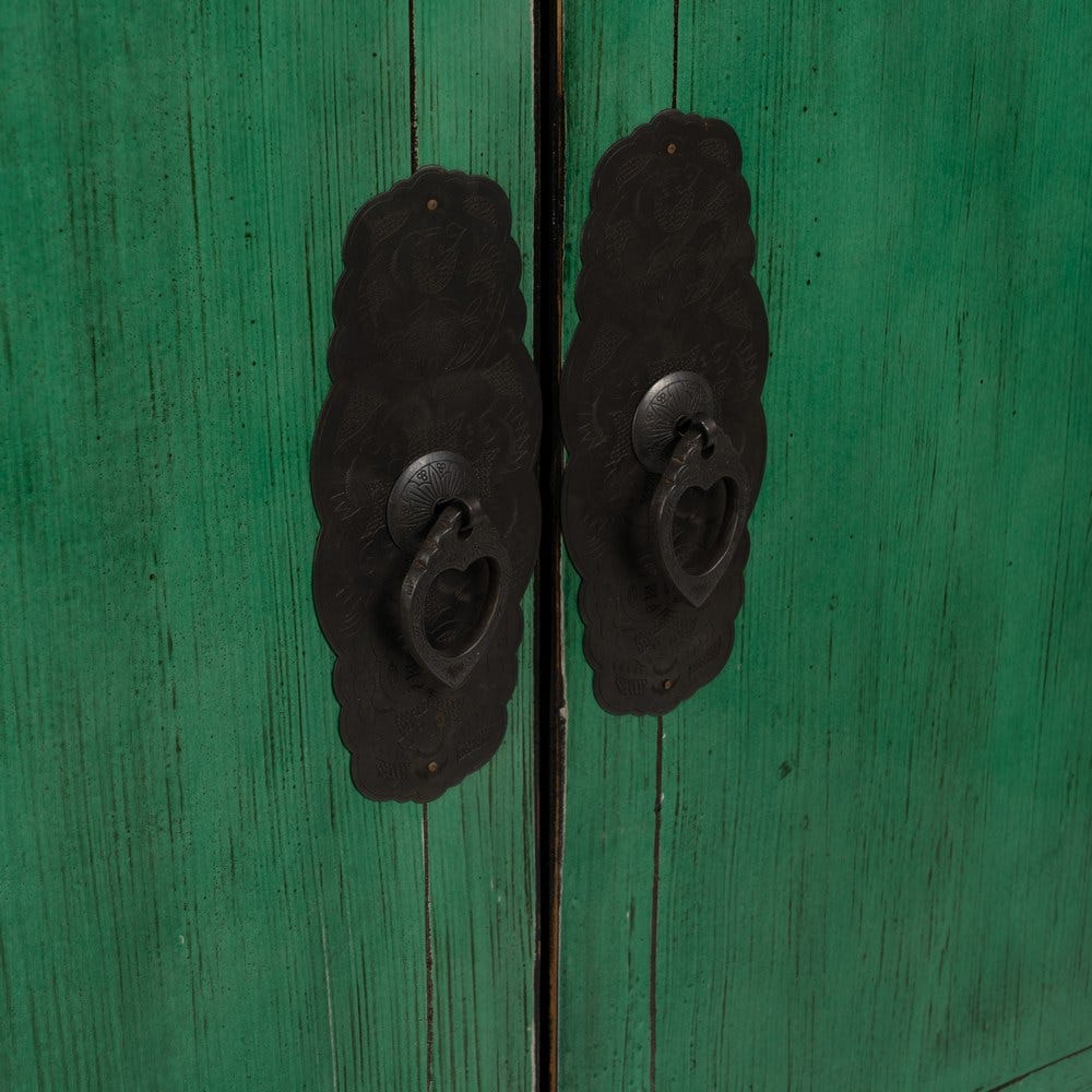 Armoire Verte Bois Ixia 175cm – Image 5
