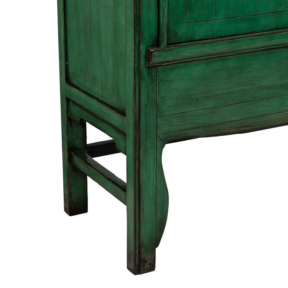 Armoire Verte Bois Ixia 175cm – Image 8