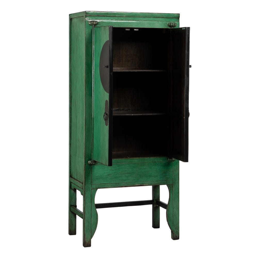 Armoire Verte Bois Ixia 195cm – Image 2