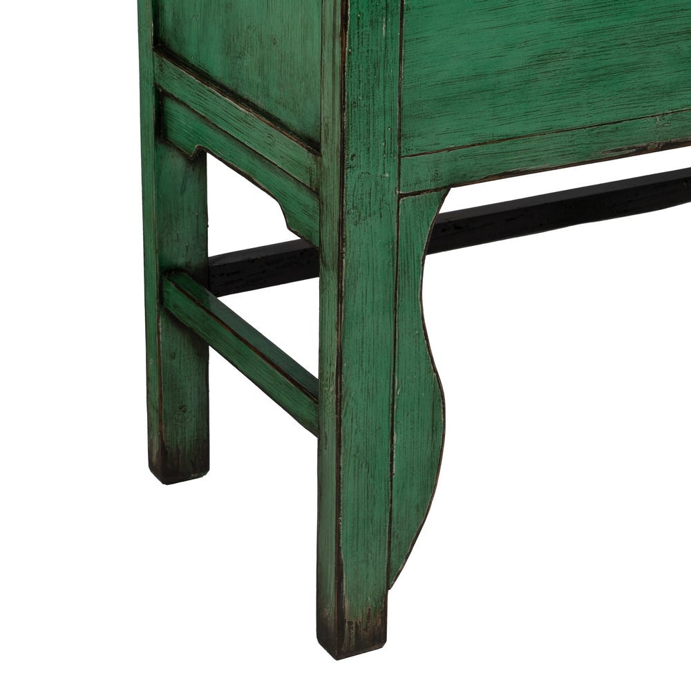 Armoire Verte Bois Ixia 195cm – Image 8