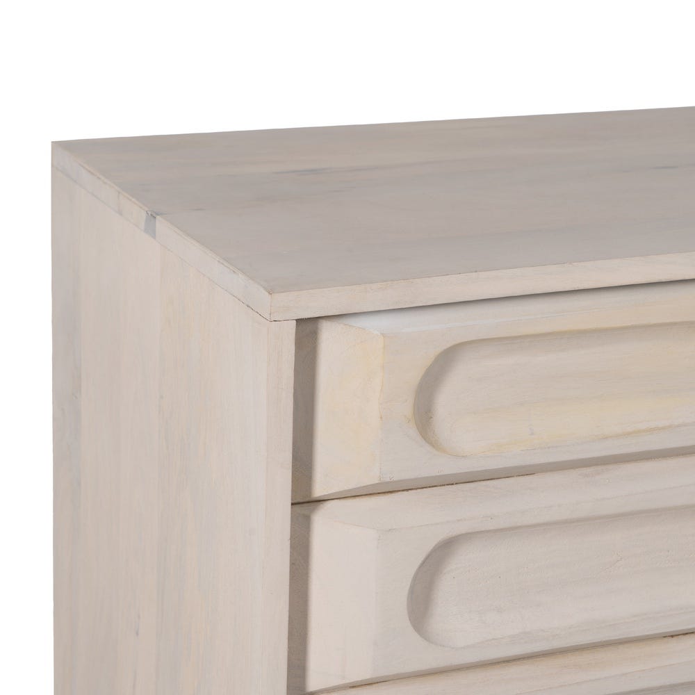 Buffet Blanc Bois De Manguier Ixia 152cm – Image 3
