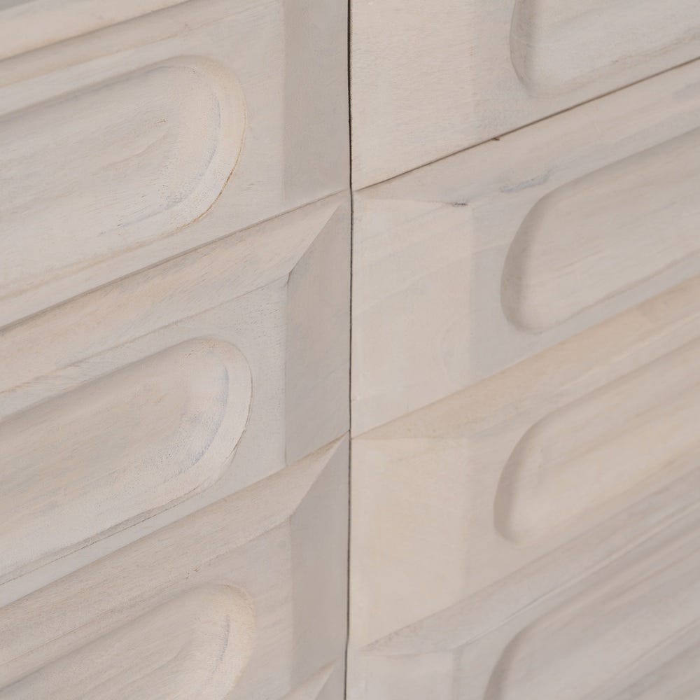 Buffet Blanc Bois De Manguier Ixia 152cm – Image 6