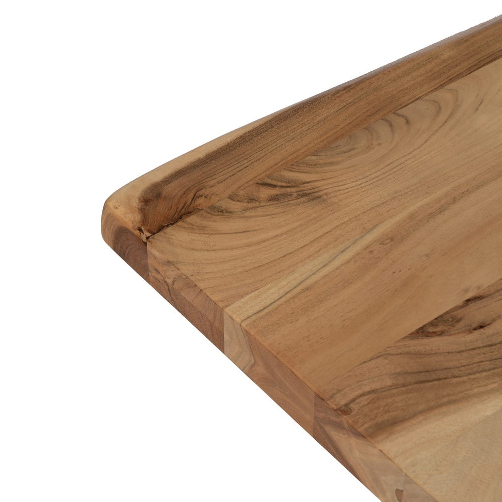 Table À Manger Bois D'acacia Ixia 180cm – Image 2