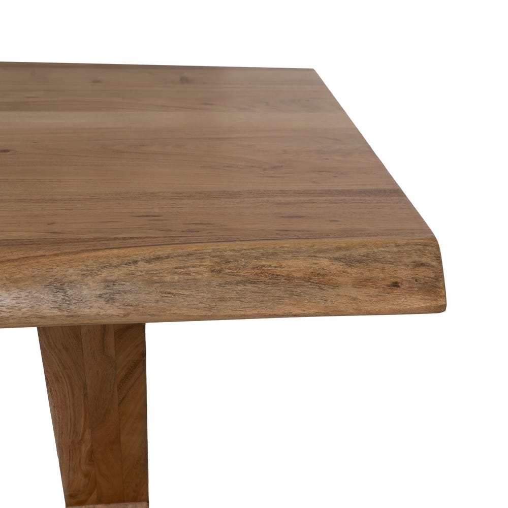 Table À Manger Bois D'acacia Ixia 180cm – Image 4