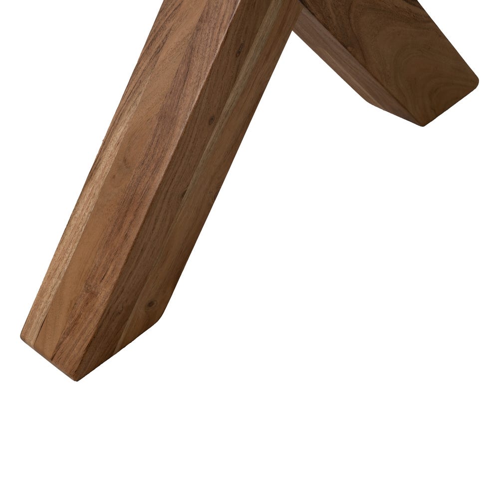 Table À Manger Bois D'acacia Ixia 180cm – Image 8