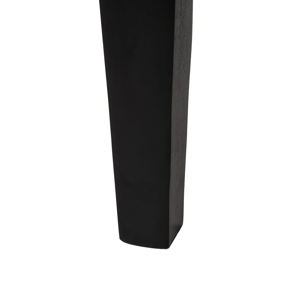 Table À Manger Noir Bois Ixia 180cm – Image 7