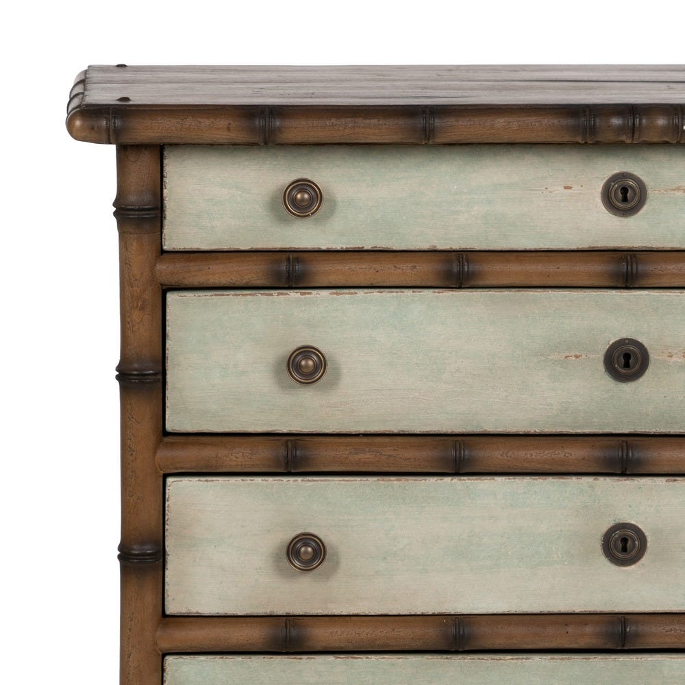 Commode Marron Bois De Mindi Ixia 95cm – Image 4