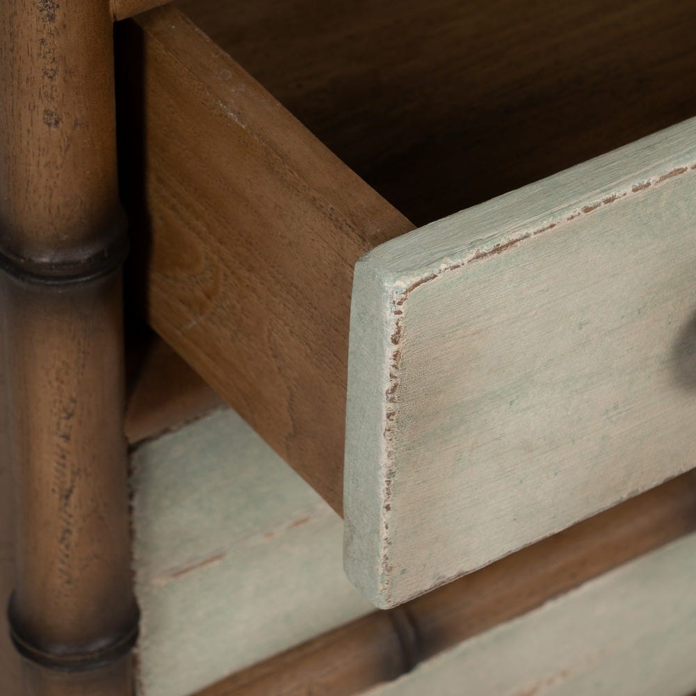Commode Marron Bois De Mindi Ixia 95cm – Image 5