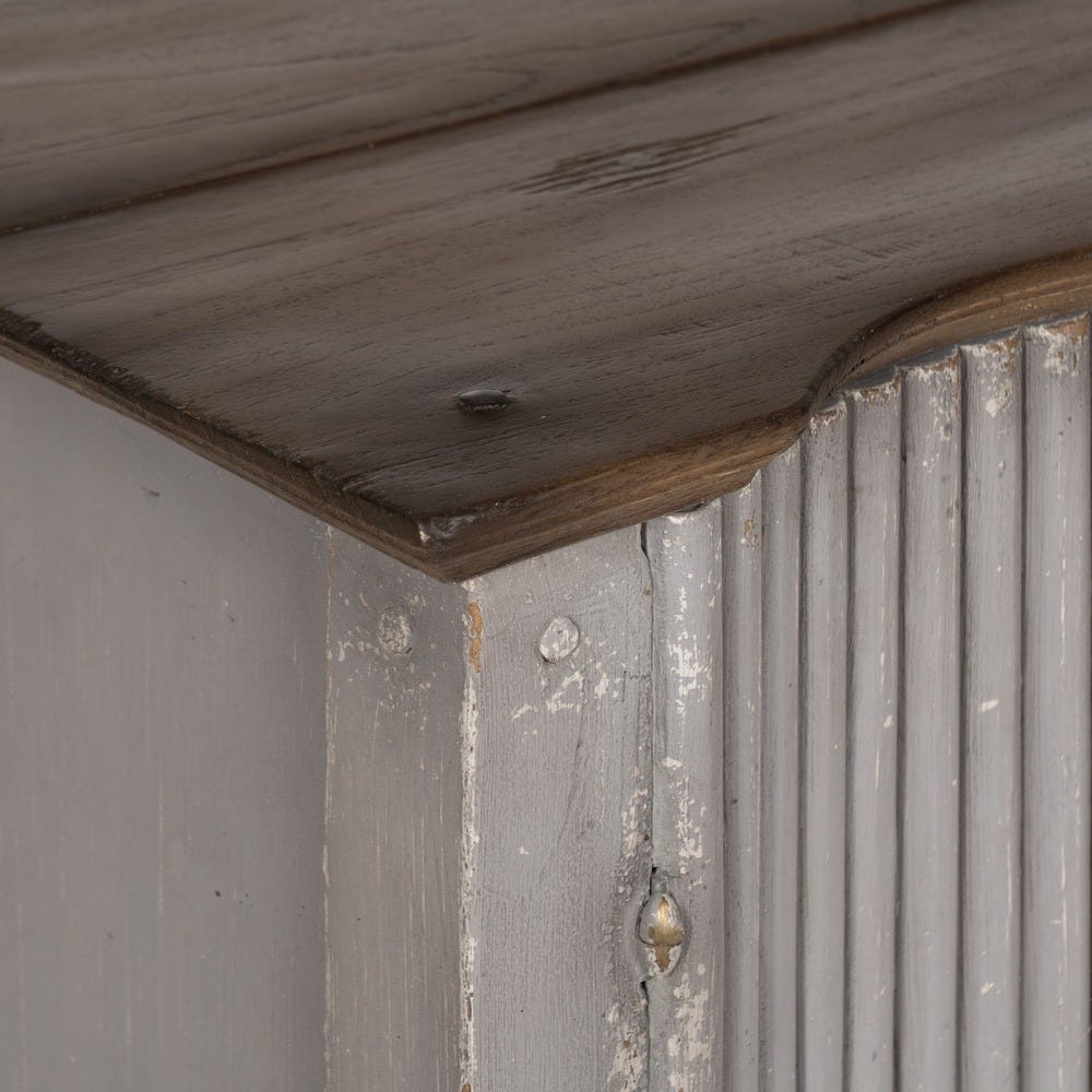 Buffet Gris Bois De Mindi Ixia 100cm – Image 3