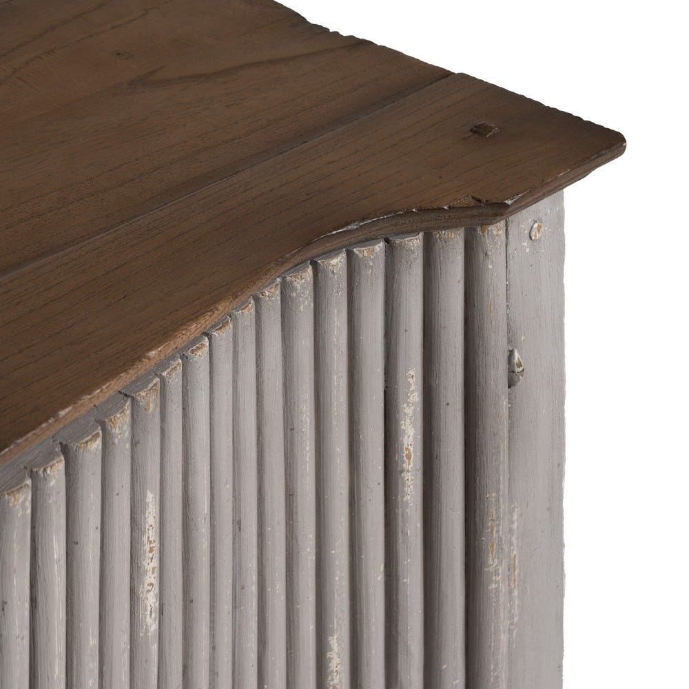 Buffet Gris Bois De Mindi Ixia 100cm – Image 9