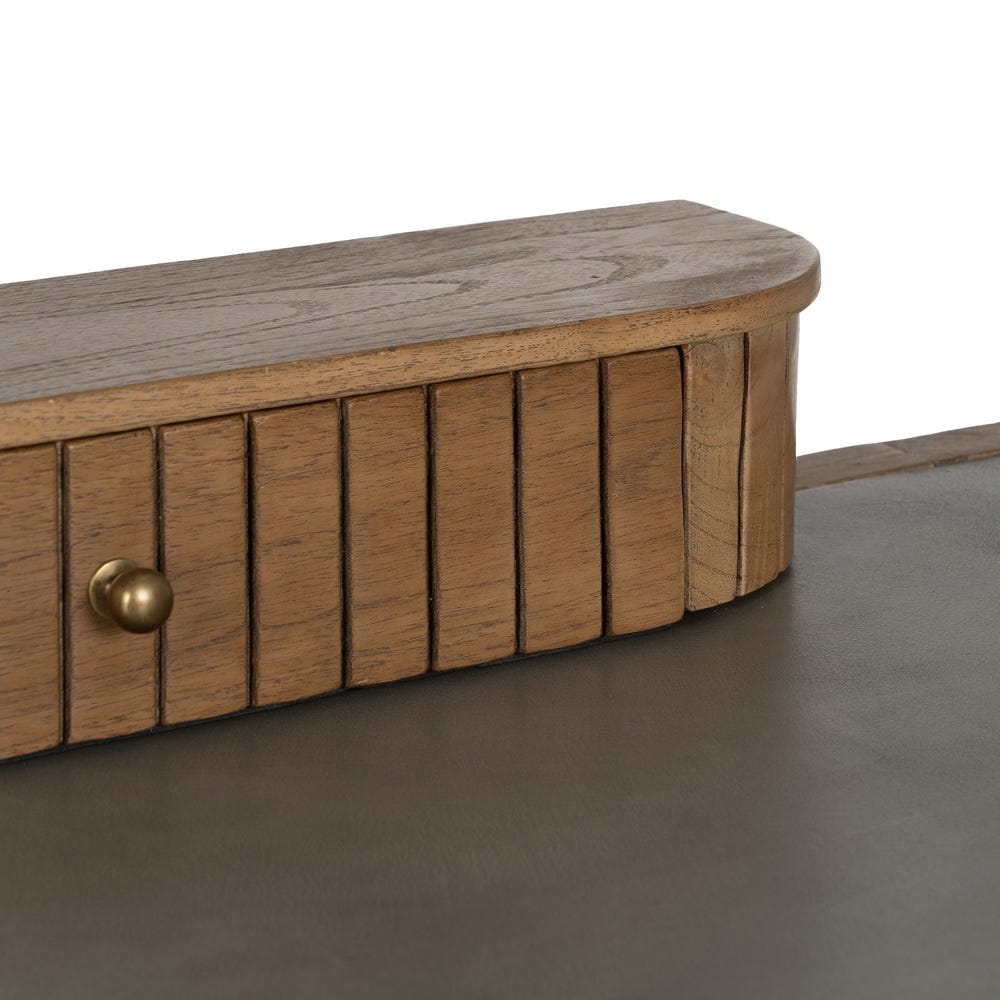 Console Marron Et Gris Bois De Mindi Ixia 150cm – Image 6
