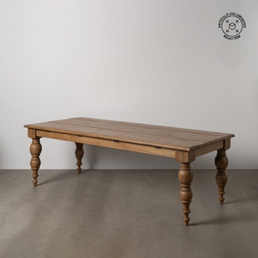 Table À Manger Bois De Chêne Ixia 240cm