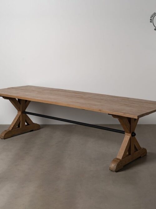 Table À Manger Bois De Chêne Ixia 300cm