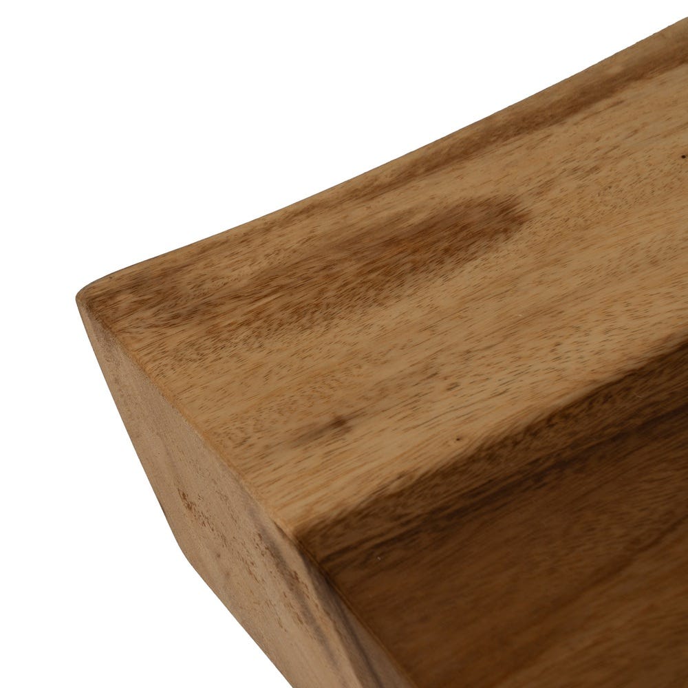 Table Basse Marron Bois De Suar Ixia 150cm – Image 2