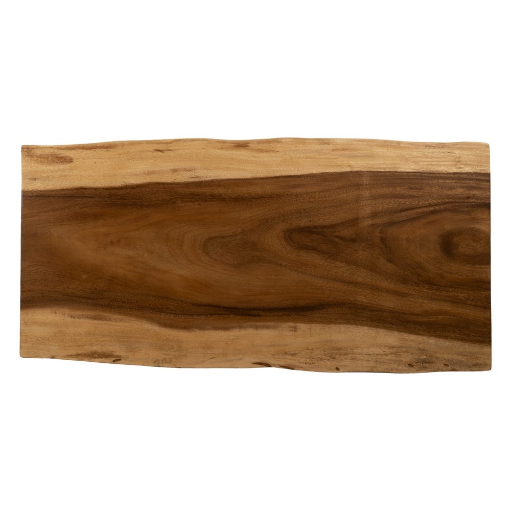 Table Basse Marron Bois De Suar Ixia 150cm – Image 7