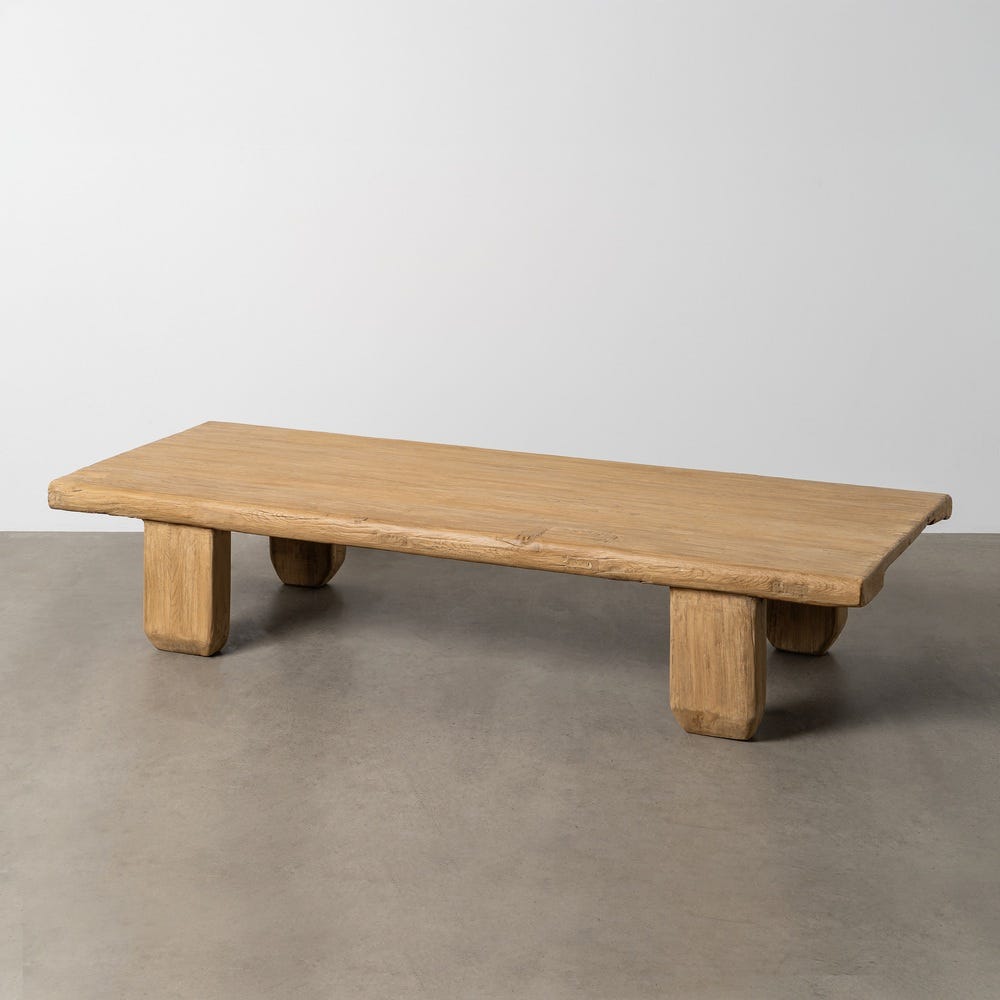 Table Basse Bois De Pin Recyclé Ixia 178cm – Image 11