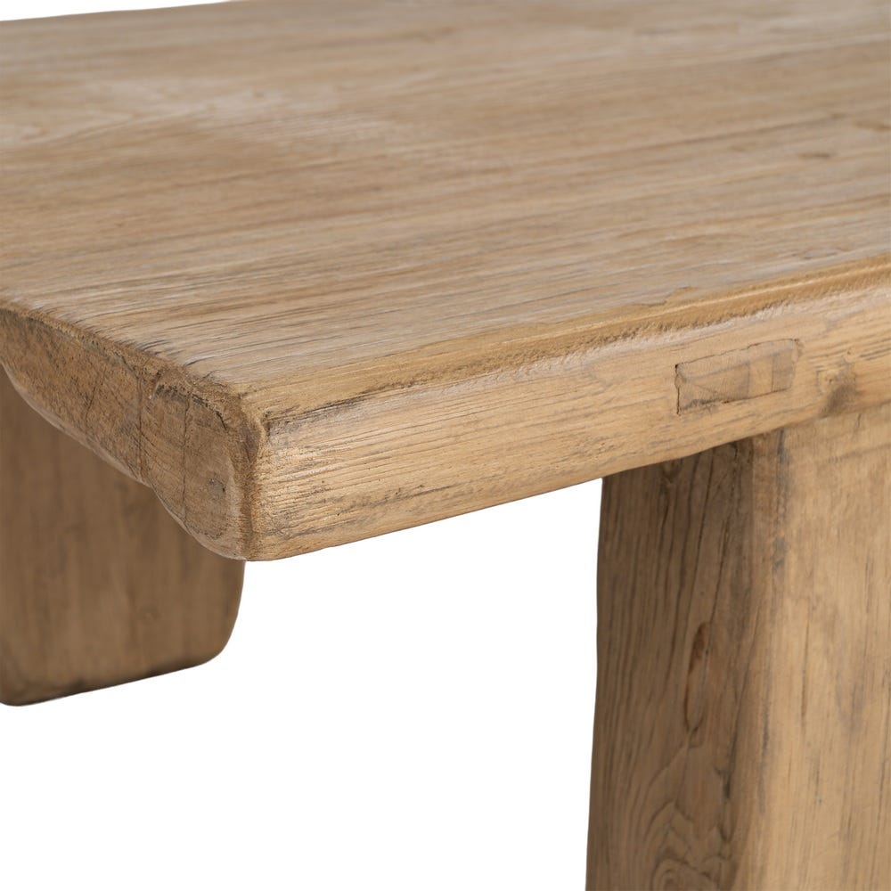 Table Basse Bois De Pin Recyclé Ixia 178cm – Image 4