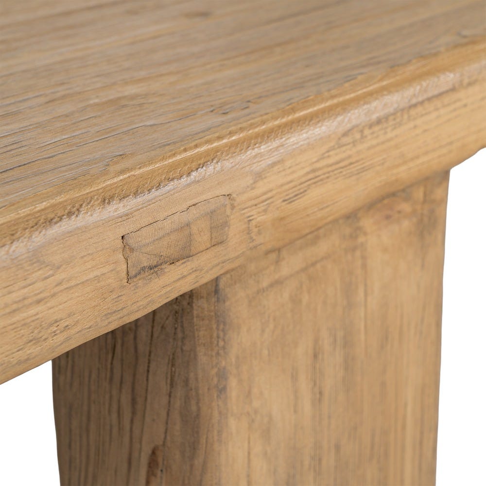 Table Basse Bois De Pin Recyclé Ixia 178cm – Image 5
