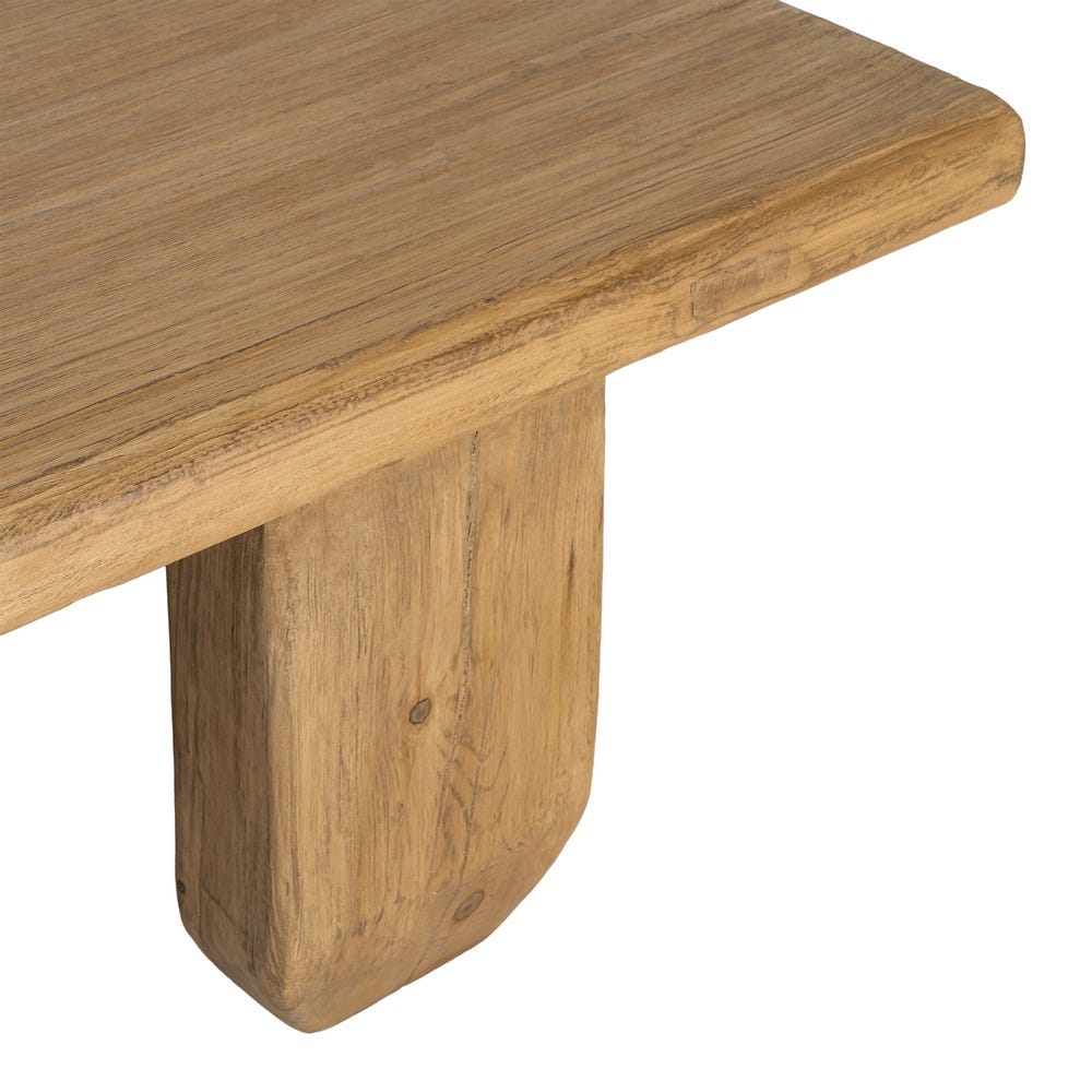 Table Basse Bois De Pin Recyclé Ixia 178cm – Image 6
