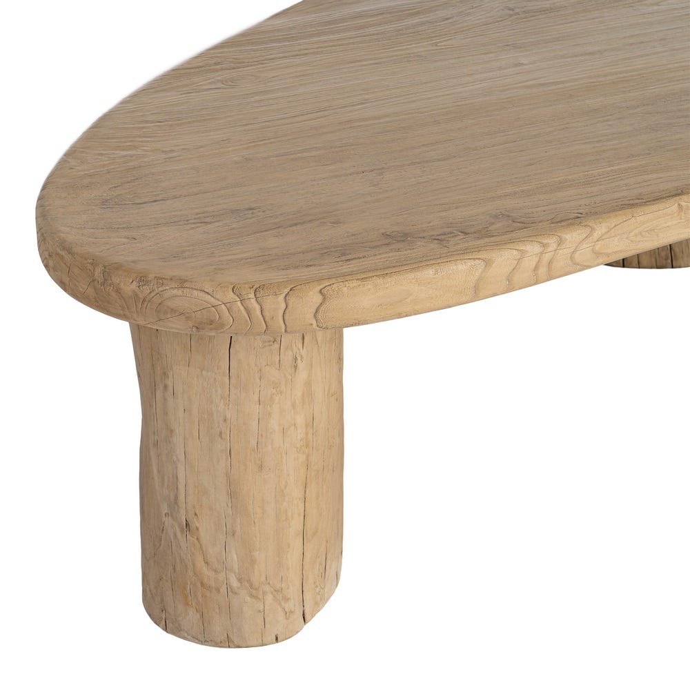 Table Basse Organique Or Orme Ixia 170cm – Image 3