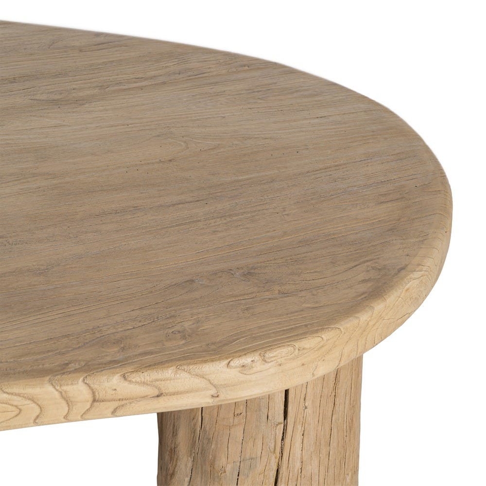 Table Basse Organique Or Orme Ixia 170cm – Image 5