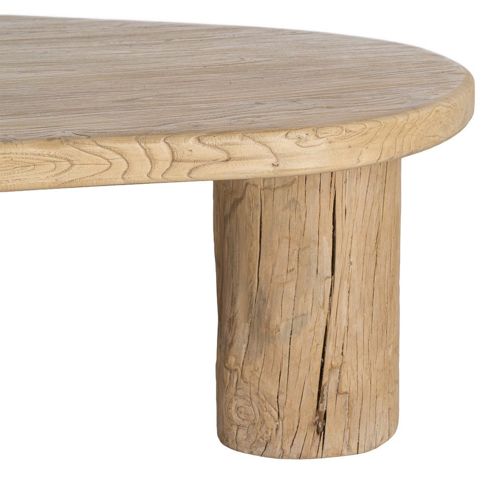 Table Basse Organique Or Orme Ixia 170cm – Image 6