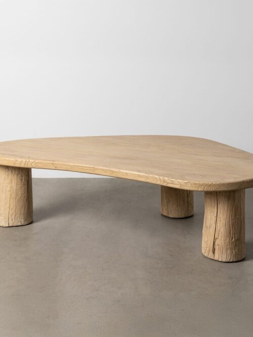 Table Basse Organique Or Orme Ixia 170cm