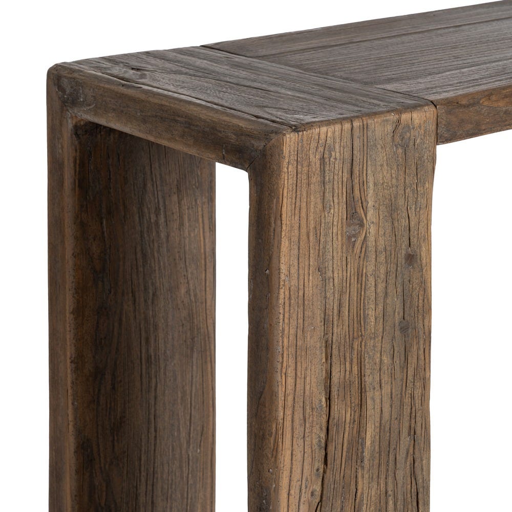 Console Or Orme Massif Recyclé Ixia 178cm – Image 3