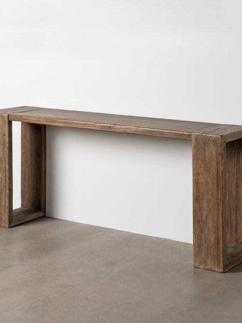 Console Or Orme Massif Recyclé Ixia 178cm