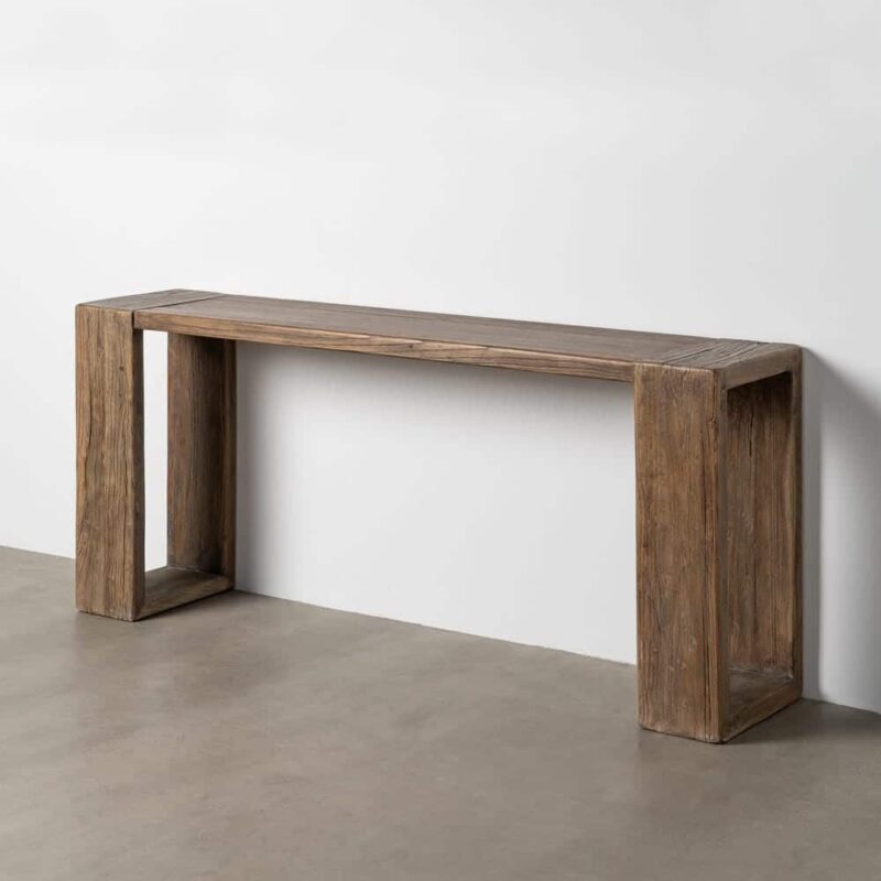 Console Or Orme Massif Recyclé Ixia 178cm