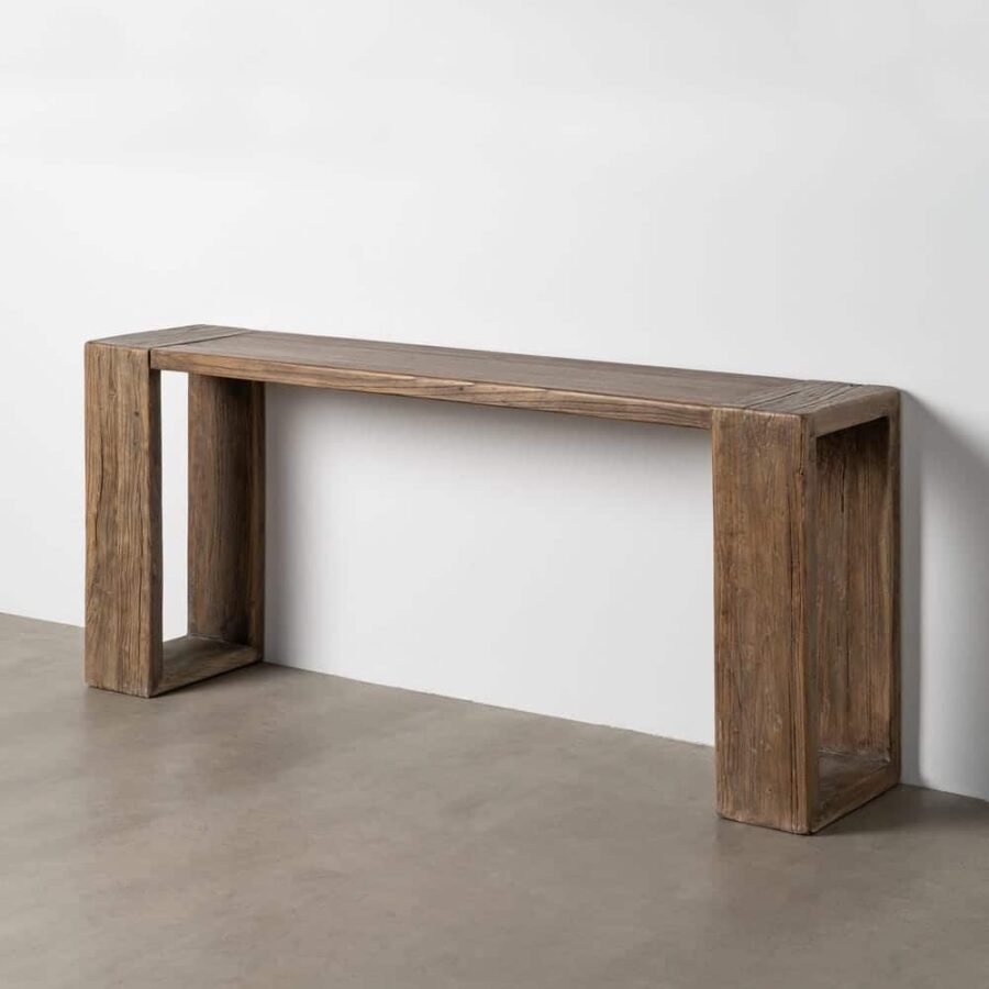 Console Or Orme Massif Recyclé Ixia 178cm