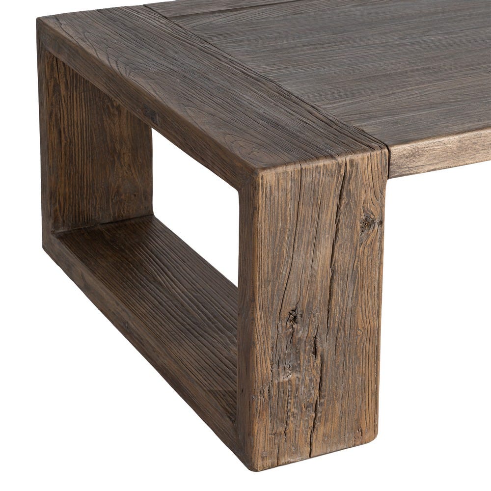 Table Basse Or Orme Recyclé Ixia 160cm – Image 3