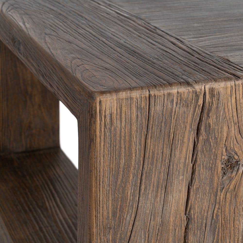 Table Basse Or Orme Recyclé Ixia 160cm – Image 4