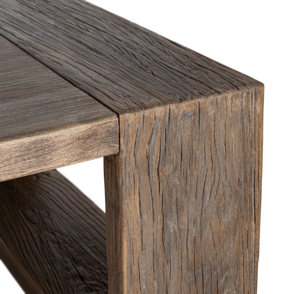 Table Basse Or Orme Recyclé Ixia 160cm – Image 5