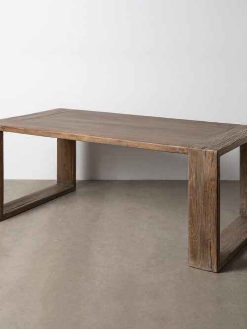 Table À Manger Or Orme Ixia 200cm