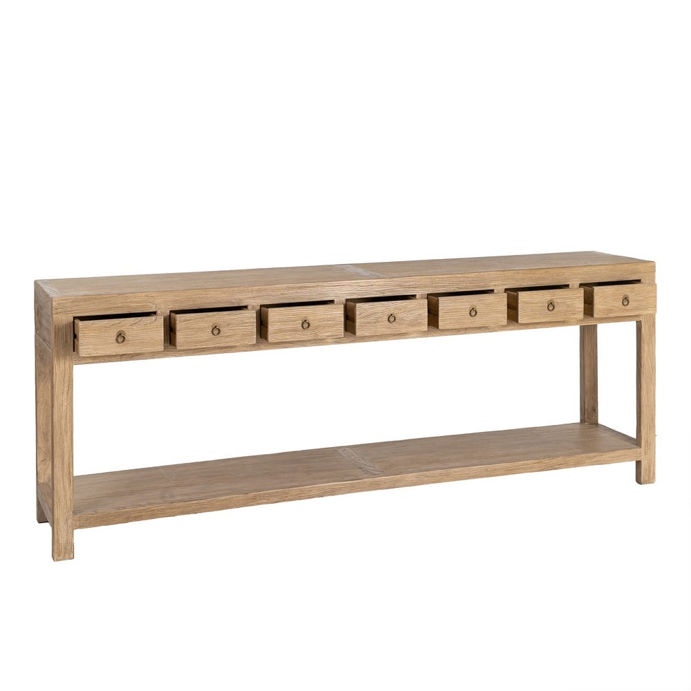 Console Or Orme Sept Tiroirs Ixia 240cm – Image 2