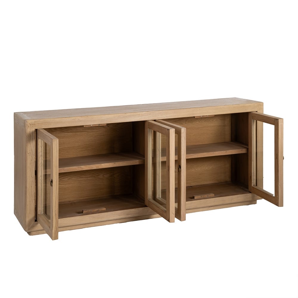 Buffet Or Bois D'orme Ixia 200cm – Image 2