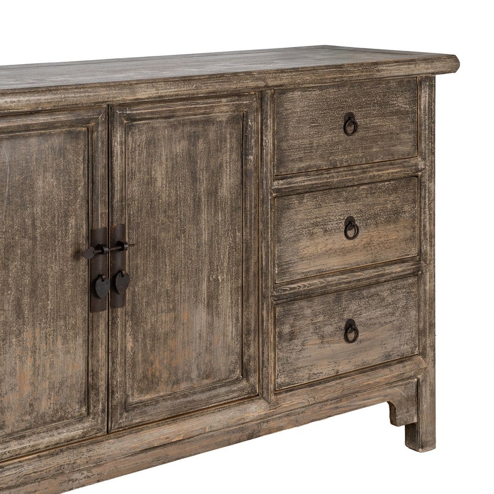 Buffet Pin Recyclé Naturel Ixia 180cm – Image 3