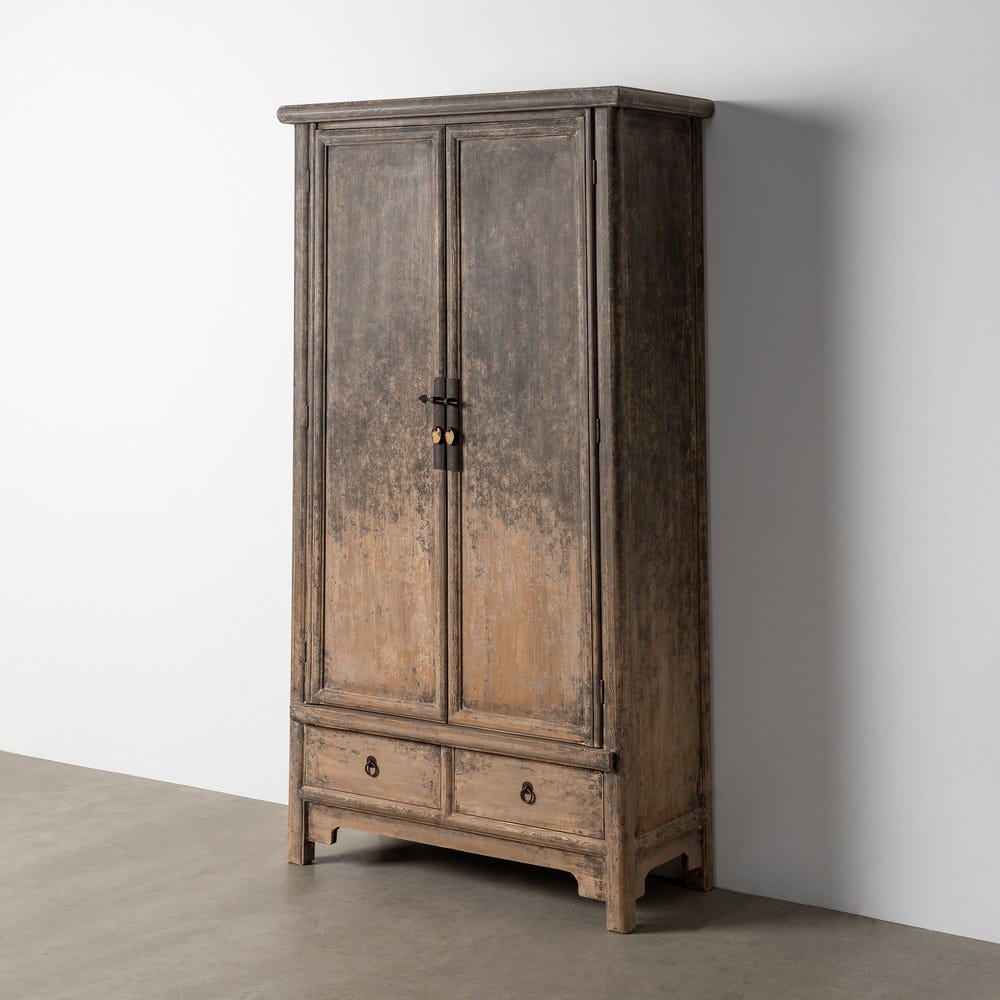 Armoire Bois De Pin Recyclé Ixia 190cm – Image 12