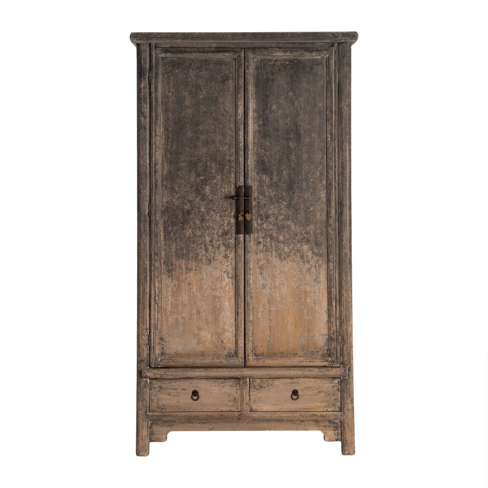 Armoire Bois De Pin Recyclé Ixia 190cm – Image 3